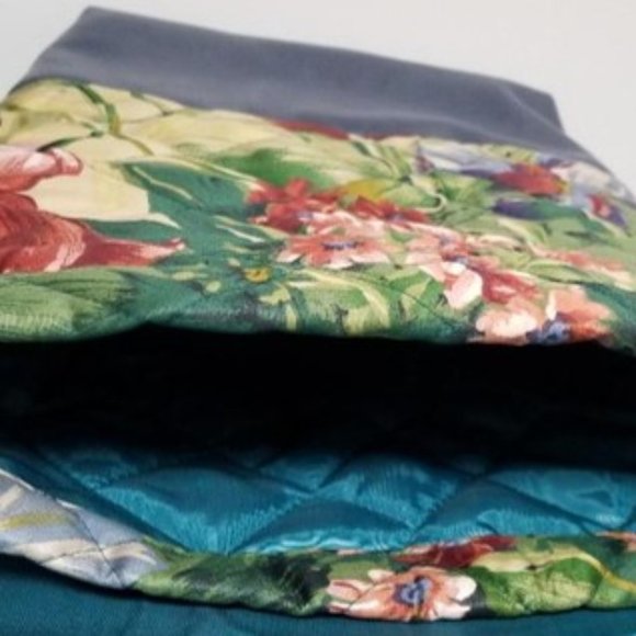 Handmade Blue Floral Bag - Picture 3 of 3